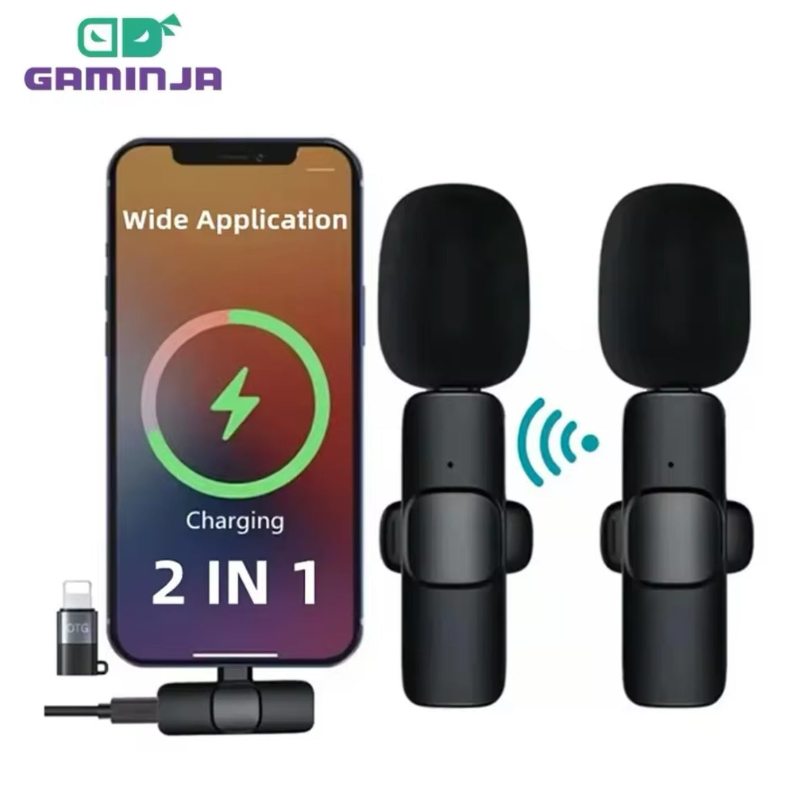 Wireless mini microphone